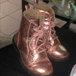 Gap girl  glitter boots used condition size 8